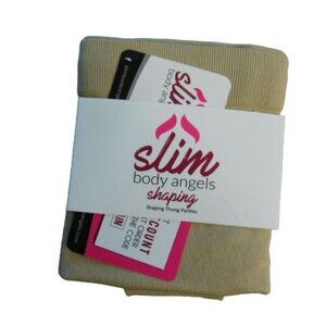 Slim Body Angels Size 3XL Plus Size High Waisted Shaper Panties Beige NEW